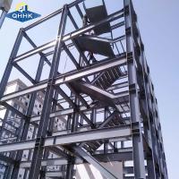 China High Seismic Resistance Prefabricated High Rise Buildings Q355b Steel Structure on sale