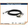 Bidirectional 40GbE Fiber Optic Transceiver AWG30 of QSFP+ Cable Assemblies