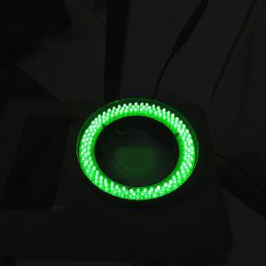 China Green lightness microscope ring led light 520nm wave length bigger diameter ring lamp supplier