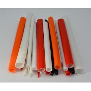 China 1mm-40mm Glass Fiber Insulation Sleeving With High Arc Resistance supplier