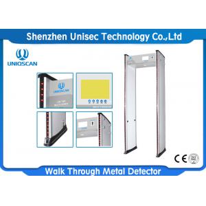 China Railway Station Door Frame Walk Through Metal Detector With 24 Zones UB700 supplier