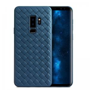 Braided Grain Weave TPU Soft Breathable Phone Case For Samsung Galaxy S9 Plus Back Cover