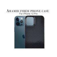 China Half Cover Design iPhone 12 Pro Military Grade Aramid Fiber Kevlar Phone Case on sale