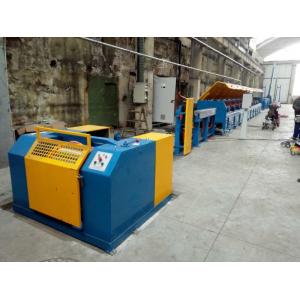 China Automated Copper Wire Drawing Machine , Horizontal Welding Rod / Wire Nail Making Machine supplier