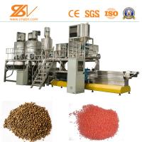 China Dry Wet Type Floating Animal Feed Processing Equipment / Fish Feed Machine 1-5T/H on sale