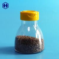 China Screw Cap PET Plastic Spice Jar 7OZ 200ML Customized Size And Color on sale