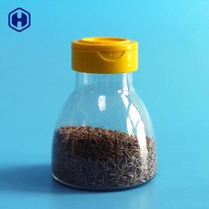 China Screw Cap PET Plastic Spice Jar 7OZ 200ML Customized Size And Color supplier