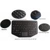 China IP65 Wireless Bluetooth Industrial Keyboard Robust ABS With Touchpad Backlit wholesale