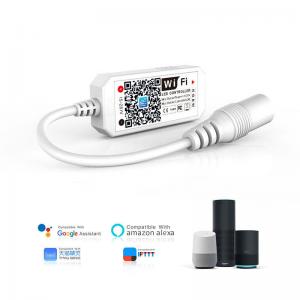 3 Channels LED RGB WIFI Controller Compatible With Android IOS Alexa Google Intelligence Wireless Control