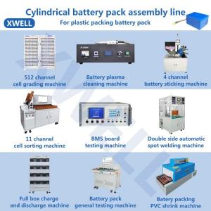 China Solar EV Car Battery Pack Production Machine With Aging Cabinet supplier