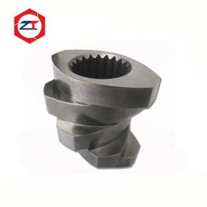 China Customizable Extruder Screw Elements for Coperion Twin Screw Extruder Materials SAM10 / SAM39/ WR5/ WR14/ W6Mo5Cr4V2 wholesale