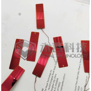 Durable PVD RED Finishes & red Color Coatings，PVD Color Coated Red Finish Stainless Steel Sheets,
