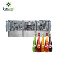 China Sus Automatic Small Scale Juice Processing Machine Package Production Line on sale