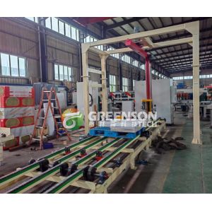 Full Automatic Gypsum Ceiling Tile Production Line with 1300mm Effective Laminating and 2-6 Million Sq.m/year Capacity