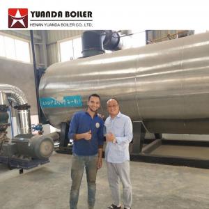 7000KW Industrial Three Pass Oil Thermal Oil Boiler For Textile Factory
