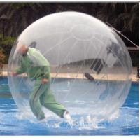 TPU / PVC Walking Human Hamster Ball Inflatable Running Water Bubble Roller Bounce House Amusement Park