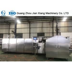 380V 3.37 Kw Ice Cream Cone Making Machine Production Line One Year Warranty