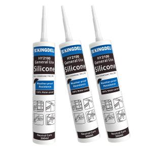China Collage de silicium neutre adhésif RTV étancheur de silicone pour verre supplier