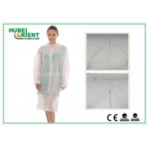 China Hospital Surgical Lab Coats / White Lab Coat For Adult By MP Tyvek Materials supplier