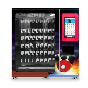 Table Tennis Vending Machine With Elevator And Adjustable Channel Width Function , Sports Gears Vending Machine, Micron