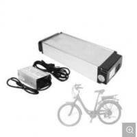China 14.5Ah 36V Lithium Battery For Electric Bikes Silver Rear Rack Rechargeable on sale