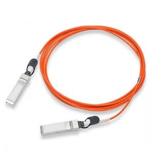 China SFP+ TO SFP+ Active Optical Cable 10Gbps Data Rate supplier