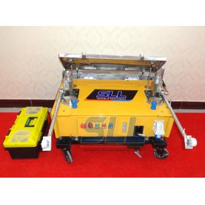 Brick Wall Automatic Plastering Machine , Indoor Plaster Rendering Machine