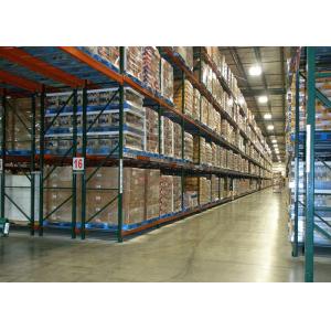 China Logistic Equipment Heavy Duty Warehouse Shelving , Double Deep Industrial Pallet Racks supplier