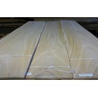 China White Oak Veneer Wood Paneling , Natural Decorative Crown Cut Veneer on sale