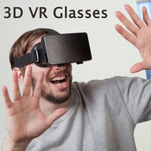 Google Cardboard Plastic Version 3D VR Glasses Virtual Reality Glasses Video Glasses for 4~6&quot; Smartphone