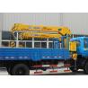 Durable Safety XCMG Transporting Telescopic Boom Truck Mounted Crane, 13m Height