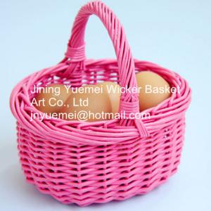 2016 wicker food basket bread basket fruit basket with handle wicker baskets