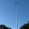 Shockproof Commercial Light Posts With Insert Mode , Flange Mode