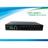 8×1 Fiber Optic Switch 100BASE - Fx 1 10 / 100BASE - Tx DF SM 1310nm 20KM SC