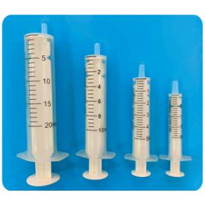 China Non Pyrogenic Disposable Syringe 2 Parts Luer Slip 10 Ml 20 Ml Without Needle supplier