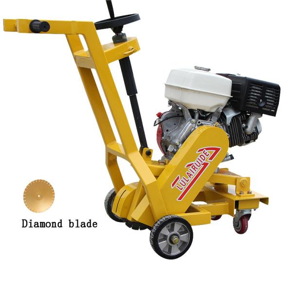Hand Push Asphalt Concrete Pavement Grooving Machine 9.6kw