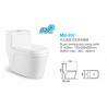 Cheap one piece super swirl toilet ceramic wc MB-807