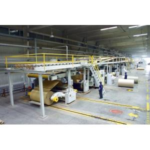 China Planta automática da caixa ondulada do poder superior, máquina ondulada da cartonagem de 5 dobras supplier
