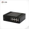 China Industrial 8-port 10/100/1000M/2.5G BASE-TX + 2-port 1.25G/2.5G/10G SFP+ BASE-FX Ethernet Switch wholesale