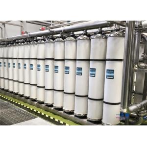 PET Bottle Pure Water Production Line , Reverse Osmosis Water Filter System
