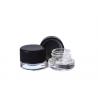 5ml 6ml 9ml Glass Jars , Plastic Lids Glass Concentrate Container Dab Jar