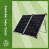Portable 160w foldable solar panel price, qualified 2f folding solar panel with controller for hot sale