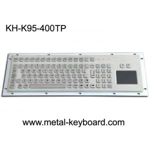China 95 Keys Metal Industrial Keyboard Layout Customizable 30mA Waterproof wholesale