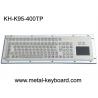 95 Keys Metal Industrial Keyboard Layout Customizable 30mA Waterproof