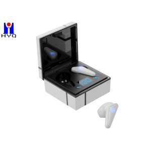 China マイクロフォンの完全で健全な小型ステレオ音響TWSのヘッドホーンとのOEM再充電可能な防水Earbud supplier