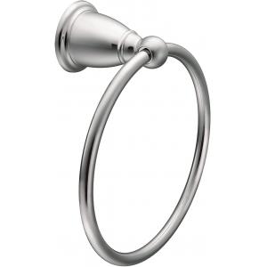 China Moen YB2286CH Brantford Collection Traditional Single Post Bathroom Hand Towel Ring Chrome Shower Rough In Valve supplier