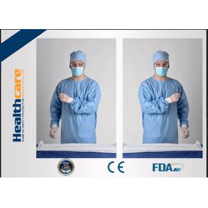 China EO Sterile 35g 45g Disposable Surgical Gowns Anti Bacteria Infection supplier