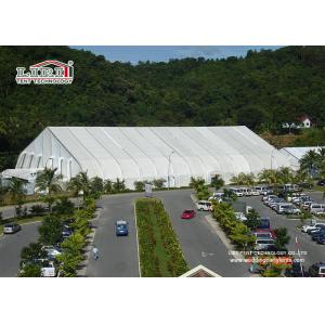 China Large White Military Airplane Tent , TFS Aircraft Tent Portable Rainproof for sale supplier