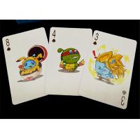 China 57*87mm Bridge Size Custom Printed Playing Cards Paper Offset Printing for Club on sale