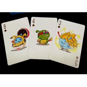57*87mm Bridge Size Custom Printed Playing Cards Paper Offset Printing for Club